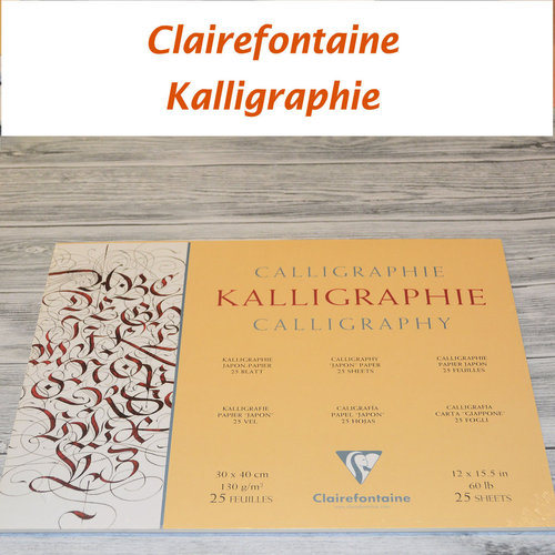 Clairefontaine Kalligraphie-Papier Simili Japon 130g