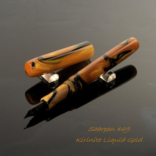 Saarpen Füllhalter 469 Kirinite Liquid Gold