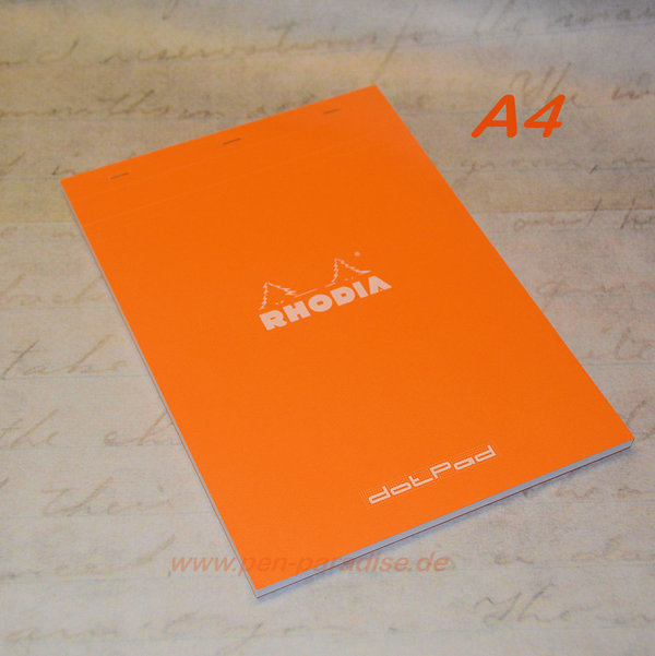 Rhodia Block DotPad A4 orange
