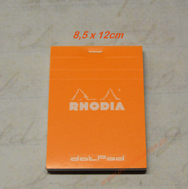 Rhodia Block DotPad 8,5x12 orange