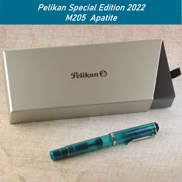 Pelikan Kolbenfüllhalter M205 Apatite Spec.Edition 2022